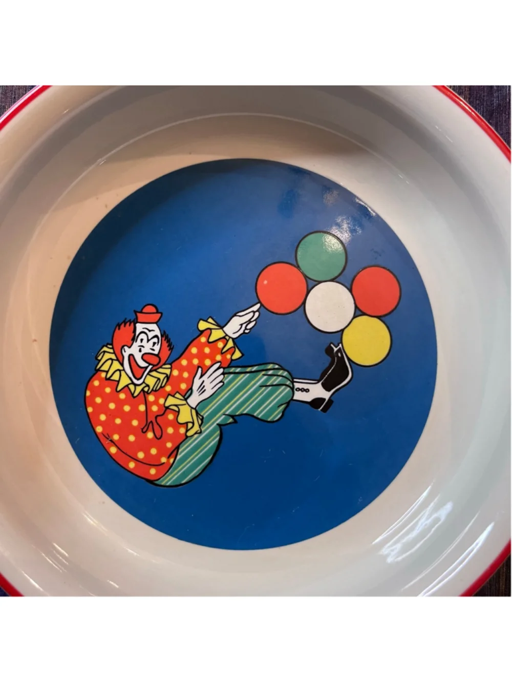 Vintage Barnum’s Animals circus dish set